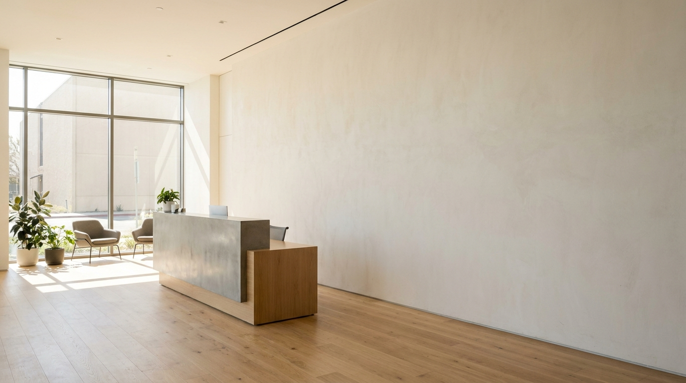 Ambiente base, parete spoglia