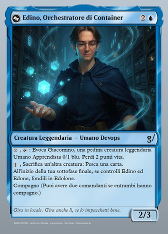 Edino, Orchestratore di Container