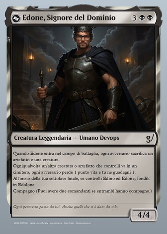 Edone, Signore del Dominio