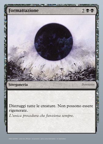 Formattazione