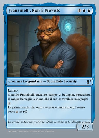 Franzinelli, Non È Previsto