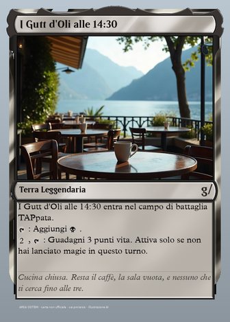I Gutt d'Oli alle 14:30