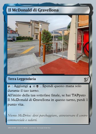 Il McDonald di Gravellona