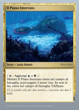 Il Piano Interrato