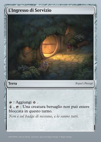 L'Ingresso di Servizio