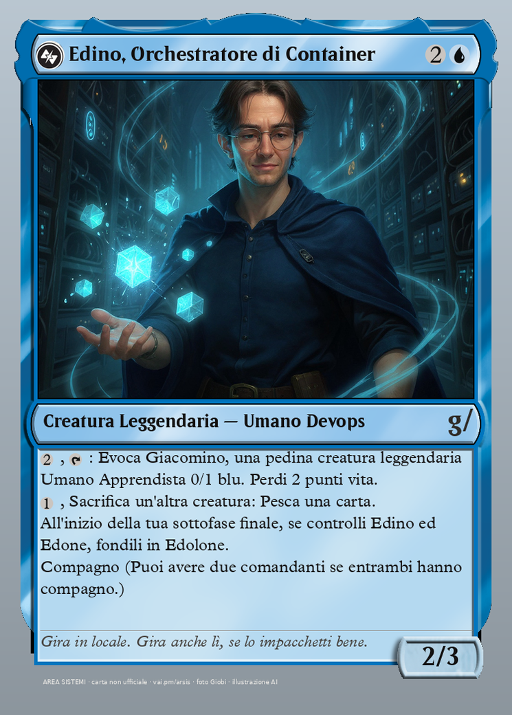 Edino, Orchestratore di Container