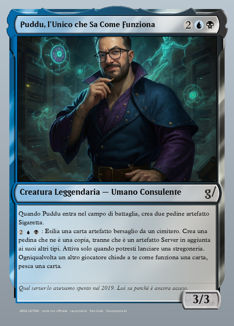 Puddu, l'Unico che Sa Come Funziona